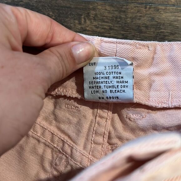 Bongo Vintage blush High Waisted raw hem Sz-13 - Picture 7 of 11